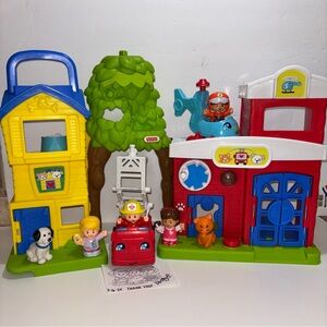 Fisher-Price Little People Animal Rescue Playset with Mia and Vet - works